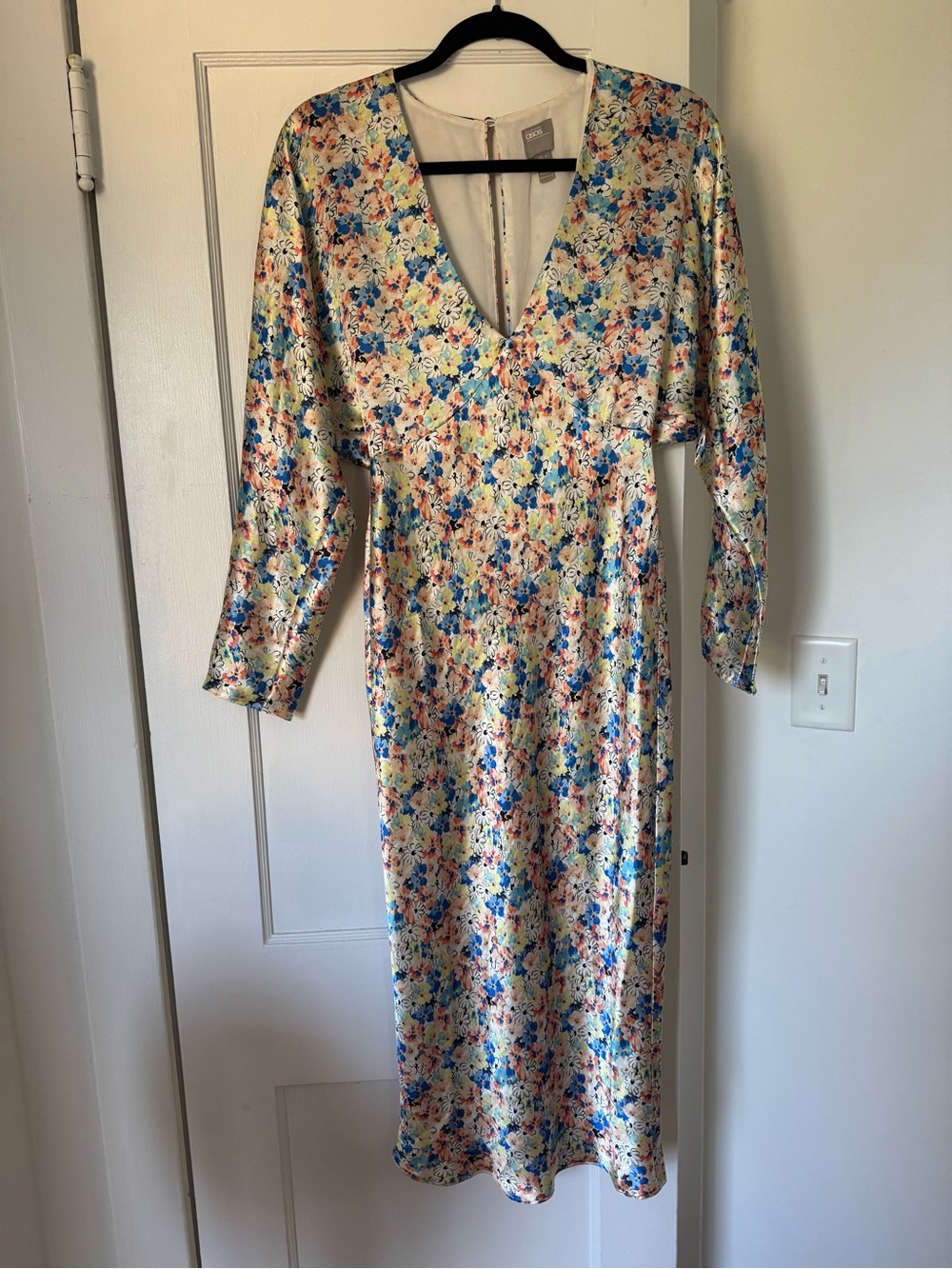 ASOS Dainty Girly Satin Floral Dress